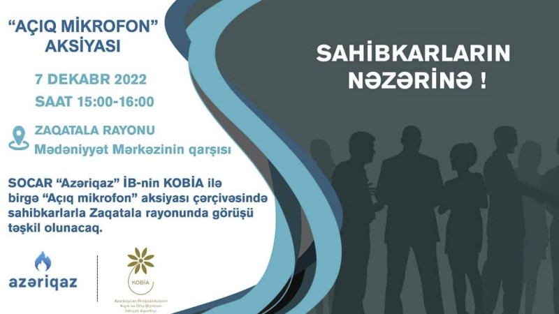 Xaçmaz sakinləri qazlaşdırma ilə bağlı müraciət edə bilərlər