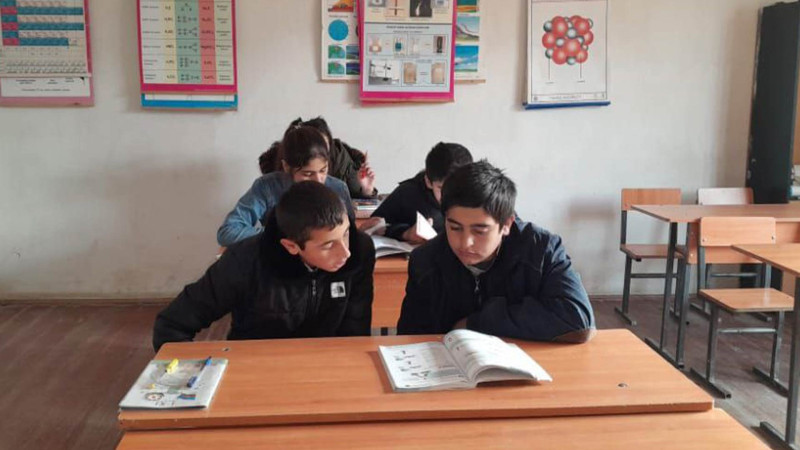Qusarda kənd məktəbinin isidilməsində çətinlik yaşanır