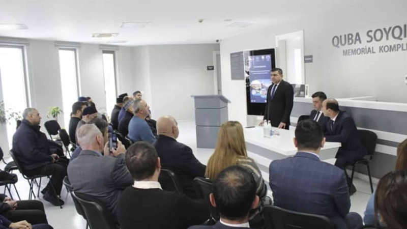 Qubada ermənilərin törətdiyi soyqırımlardan danışılıb