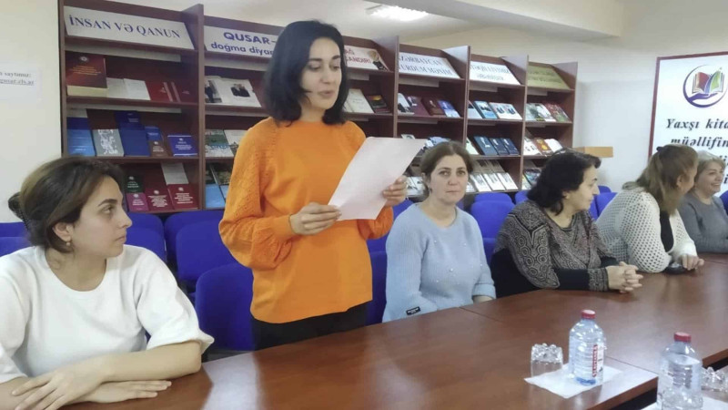Qusarda Təhlükəsiz internet adlı tədbir keçirilib