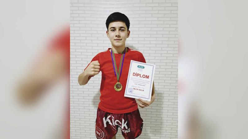 Xaçmaz: məktəbli kikboksinq üzrə qızıl medal qazanıb