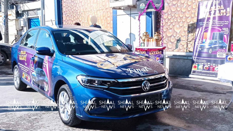 Quba sakini Xaçmazda avtomobil udub