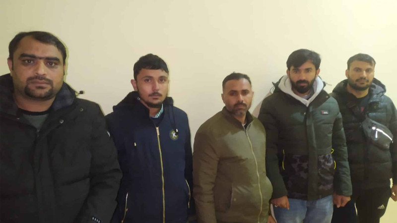 DSX: Qusarda 5 əcnəbi vətəndaş saxlanılıb