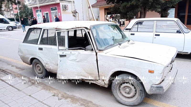 Xaçmazda qəza: “04” və “02” toqquşub