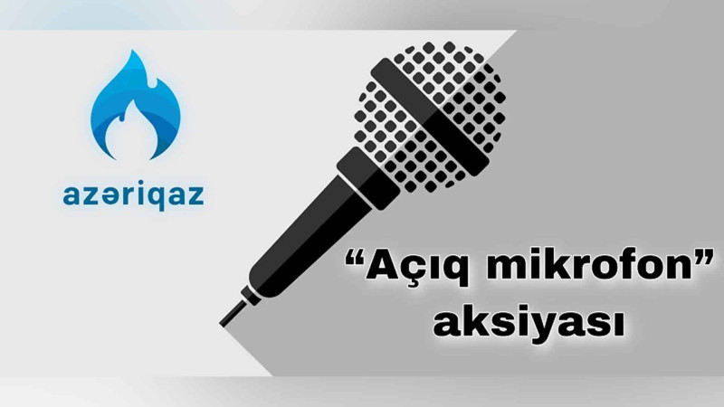 Növbəti “Açıq mikrofon” aksiyası təşkil edilir