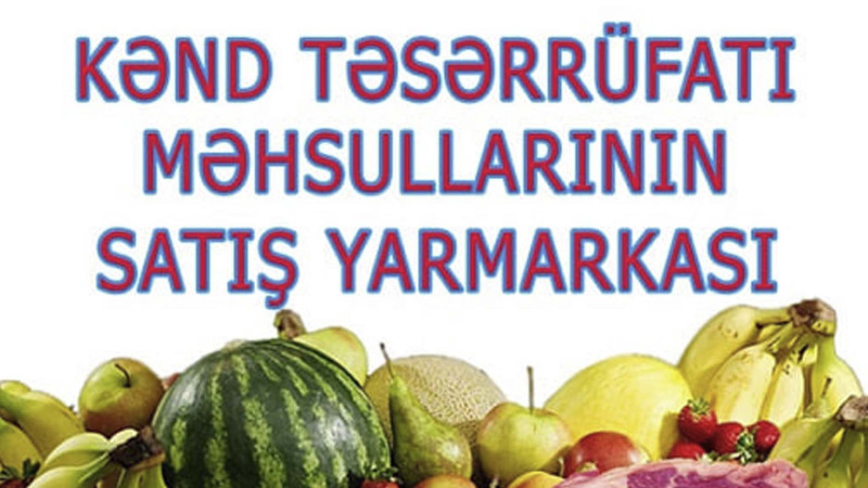 Sabah Qubada ərzaq yarmarkası başlayacaq