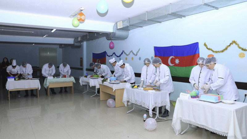 İsmayıllıda aşpaz və şirniyyatçılar müsabiqədə iştirak ediblər