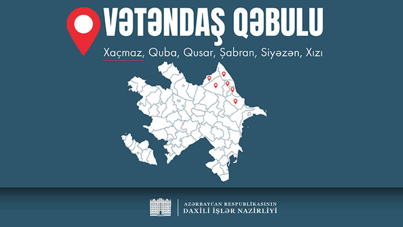 Şimal bölgəsi: Vilayət Eyvazov sakinləri qəbul edəcək