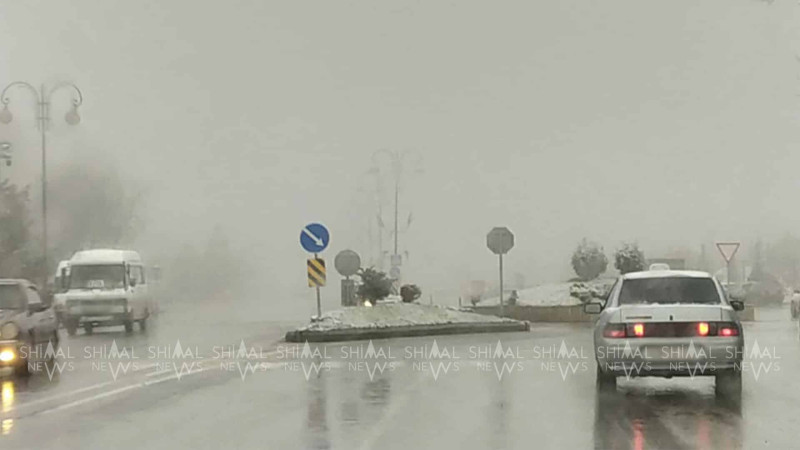 Quba və Qusarda hava şəraiti qarlı və dumanlıdır
