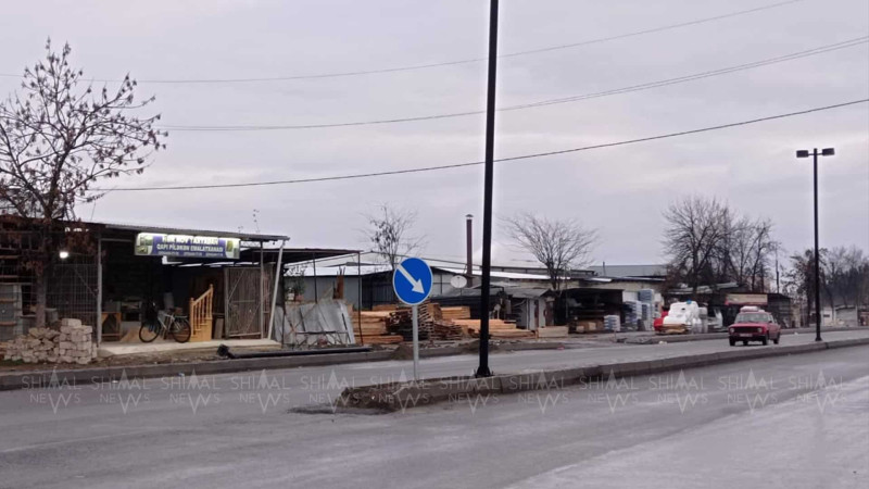 Xaçmazda “başı bəlalı” yol ayırıcısı təmir olunub