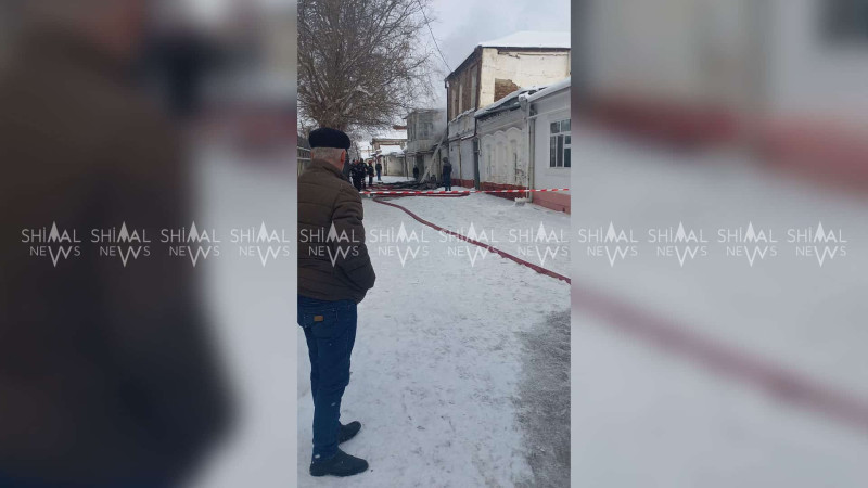 Quba: “Çuxur hamam” tərəfdə ev yanıb - VİDEO