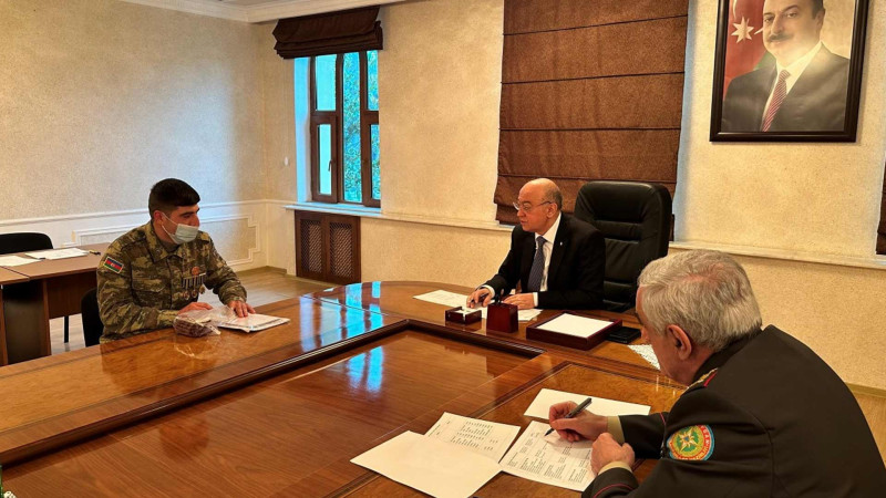 İsmayıllı: Kəmaləddin Heydərov vətəndaşlarla görüşüb