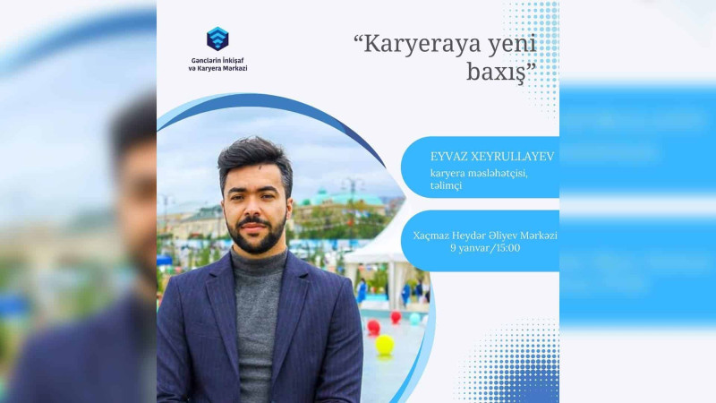 GİKM: Xaçmazda gənclər üçün təlim keçiriləcək