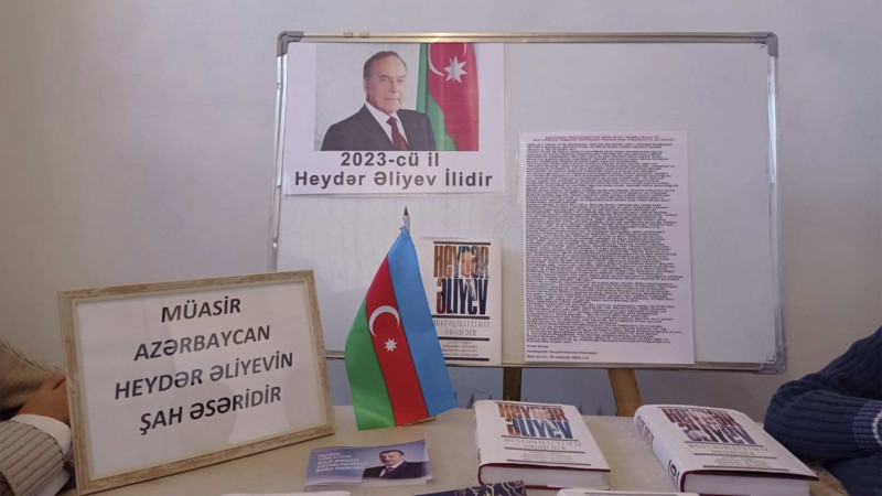 Qusarda Heydər Əliyev İli çərçivəsində tədbir təşkil edilib