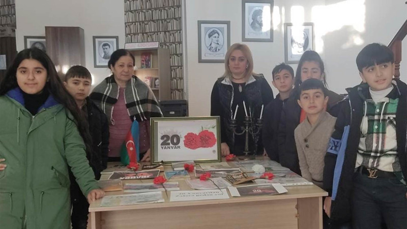 İsmayıllı: 20 Yanvar- Hüzn Günü ilə əlaqədar tədbir keçirilib