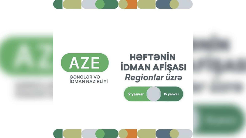 Şimal: idman həftəsinin afişasını təqdim edirik