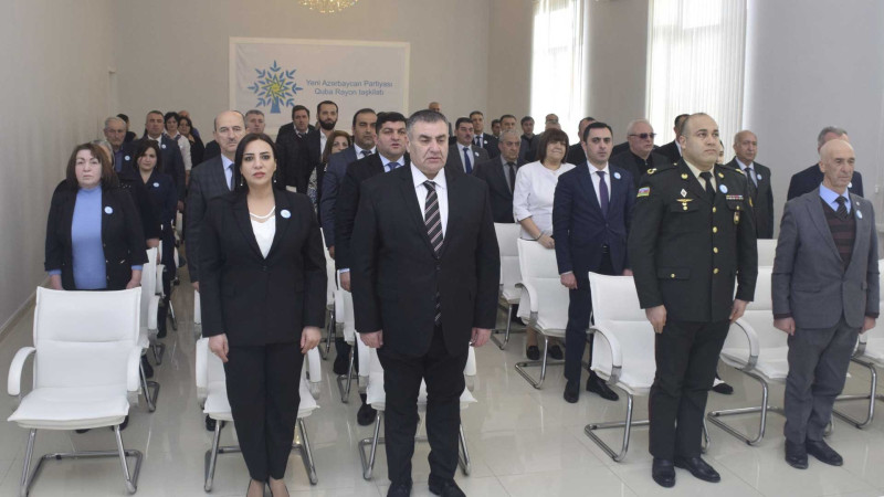 Qubada iqtidar partiyasının 30 illik yubileyi keçirilib