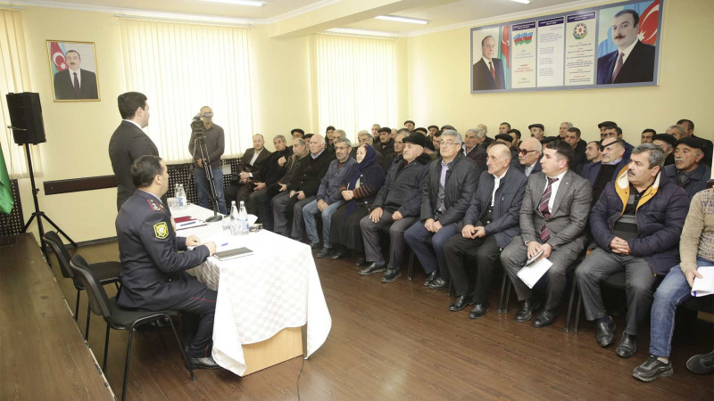 RİH: Köhnə Xaçmaz kəndində səyyar qəbul keçirilib