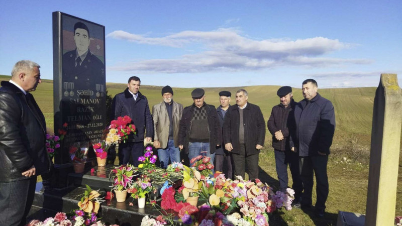 Eyni gündə şəhid olan qusarlı şəhidlərin anım mərasimləri keçirilib