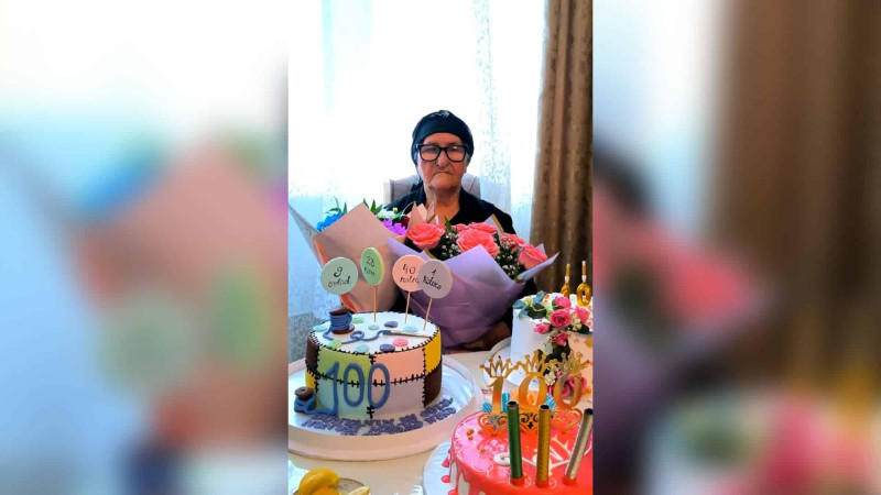 Qubada yaşayan Məkkə nənə 100 yaşını qeyd edib