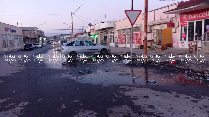 Xaçmaz şəhərində çox istifadə olunan küçədə antisanitar hal yaranıb