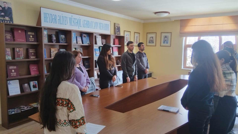 İsmayıllı: “Xocalı şahidləri danışır” adlı kitabın müzakirəsi keçirilib