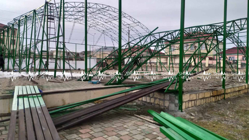 Qubada ilk üstübağlı stadion tikilir