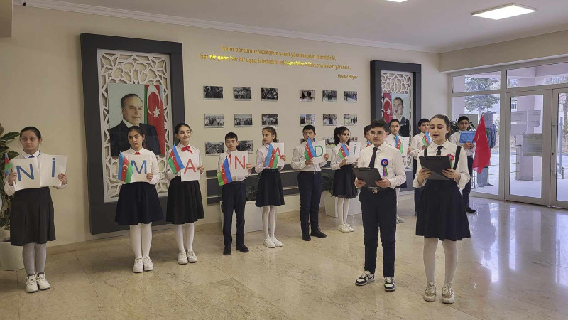 İsmayıllı: məktəblərin birində rəqəmsal inşa müsabiqəsi keçirilib