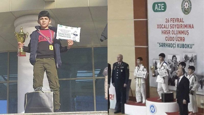 İsmayıllıdan olan yeniyetmə “Sərhədçi Kuboku”nun sahibi olub