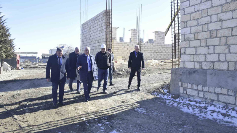 Quba: Pirvahid və Bağbanlıda yeni məktəblərin inşası davam edir