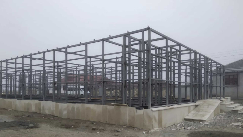 Qusarda modul tipli məktəb quraşdırılır