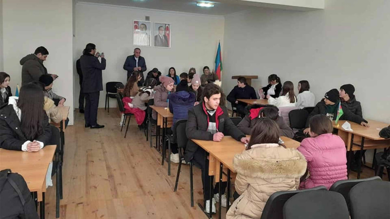 Quba: Azərbaycan tarixi fənni üzrə zona bilik yarışı baş tutub