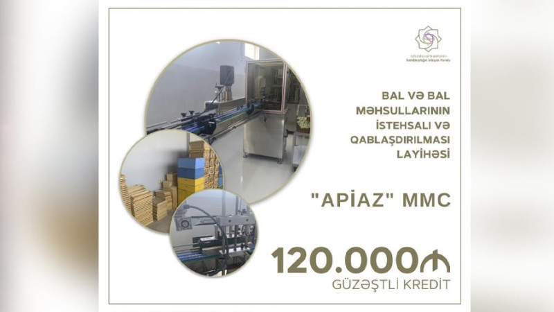 Xaçmaz: Apiaz MMC-yə 120.000 manat vəsait ayrılıb