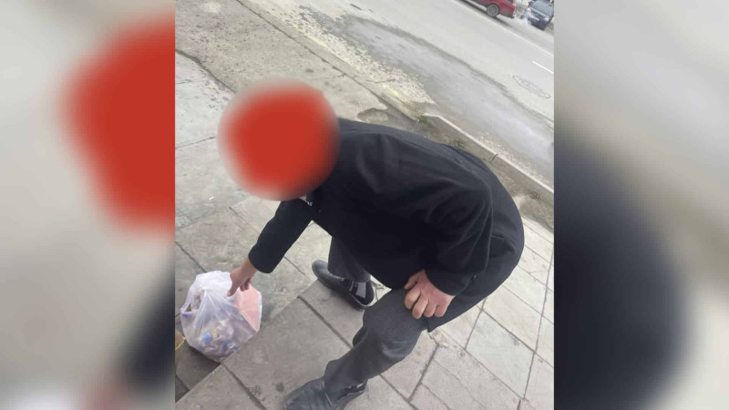 Xaçmazda səkinin ortasına zibil torbası atan cəzalandırılıb