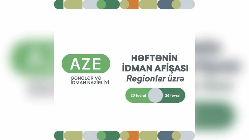 Quba və İsmayıllıda keçiriləcək idman tədbirlərini təqdim edirik