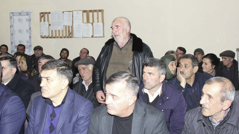 İsmayıllı: Mücühəftəran kəndində sakinlərlə görüş keçirilib