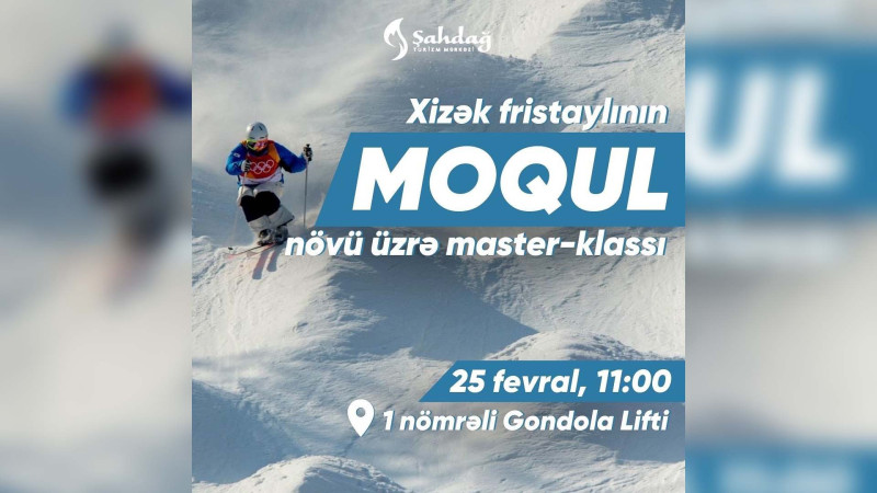 “Şahdağ”da xizək üzrə təlim keçiriləcək