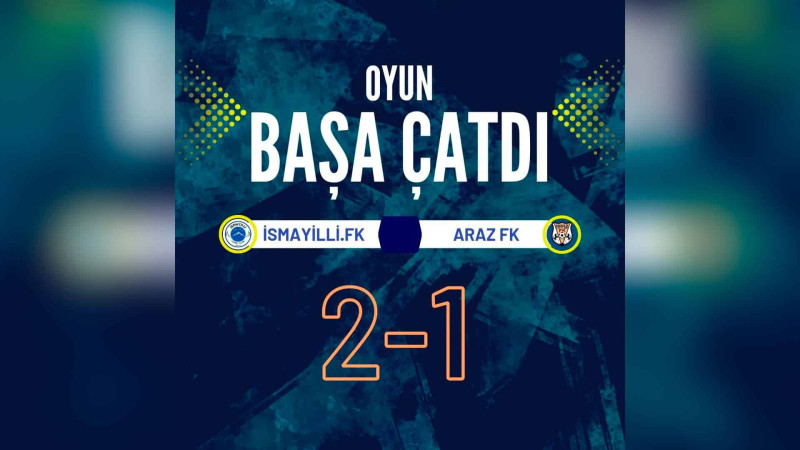 Region Liqası: “İsmayıllı” FK qalib gəlib