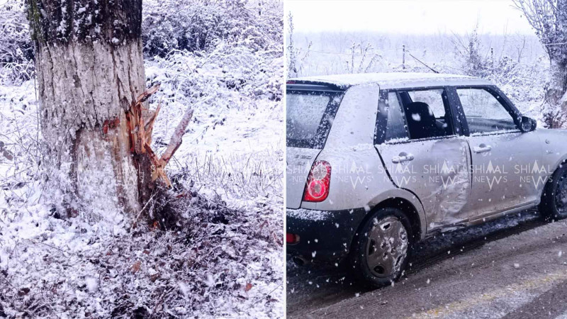 Quba: buzlu yol qəzaya səbəb olub