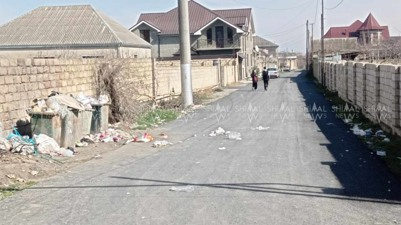 Xaçmaz: daha bir ərazidə tullantılar vaxtlı-vaxtında təmizlənmir