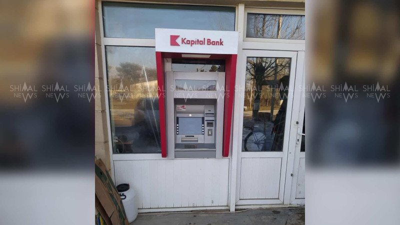 Şad xəbər: Zərdabidə Kapital Bankın bankomatı quraşdırılıb