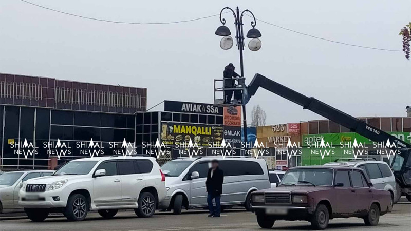 Qubada işıqlandırma vasitələri  yoxlanılır