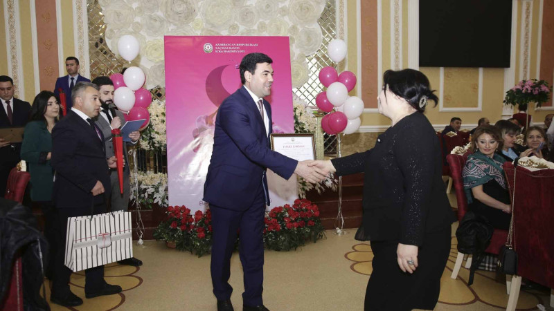 Xaçmazda Beynəlxalq Qadınlar Günü münasibətilə tədbir keçirilib