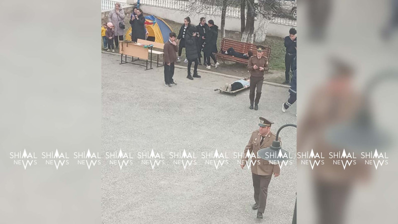Qusar: məktəblilər mülki müdafiə tədbirləri ilə əyani tanış olublar