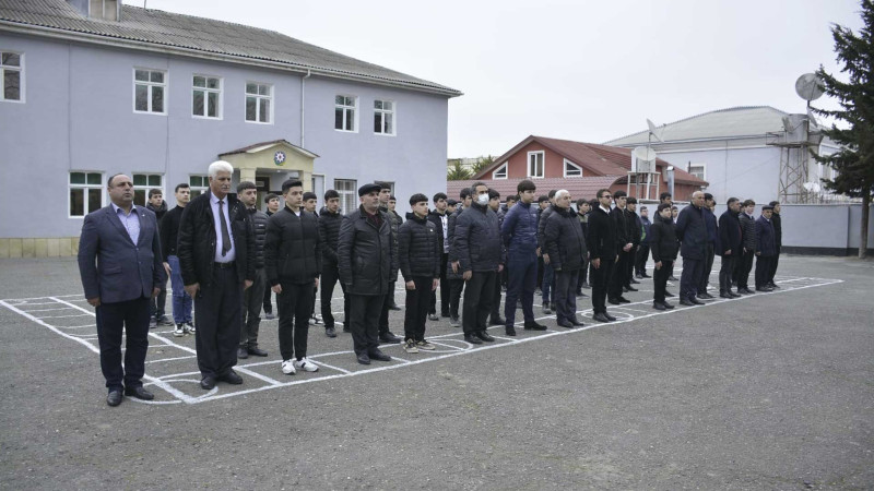 Xaçmazda hərbi-idman oyunu üzrə respublika birinciliyinin rayon mərhələsi keçirilib