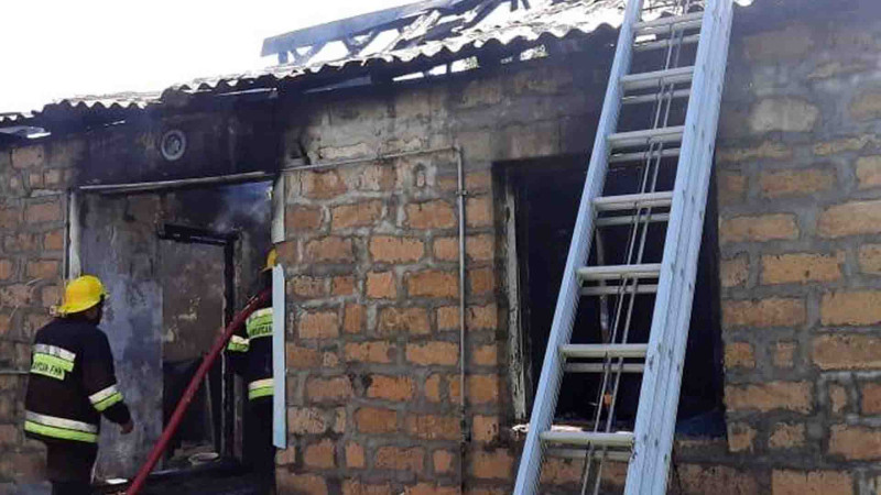 İsmayıllı rayon sakininin evi yanıb