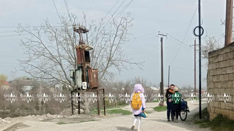Xaçmaz: tranformatorların hasarlanmaması sakinləri narahat edir