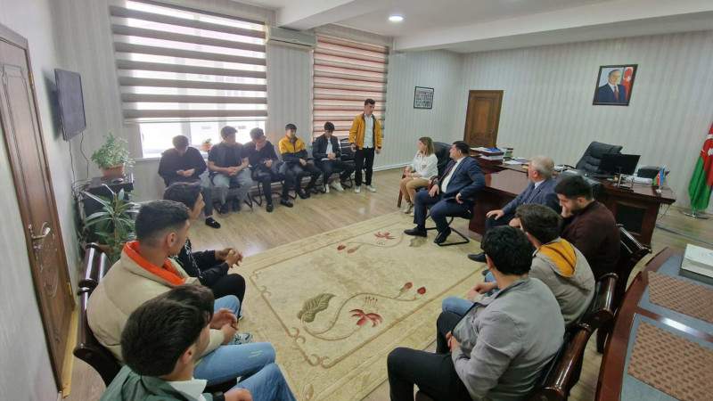 Qubadan olan ekofəallarla görüş keçirilib
