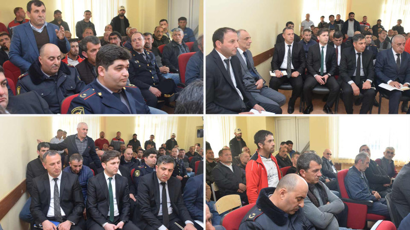 Quba: icra başçısı meşələrin qırılması ilə bağlı görüş keçirib