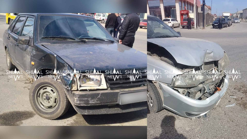 Qubada yol kəsişməsində qəza baş verib